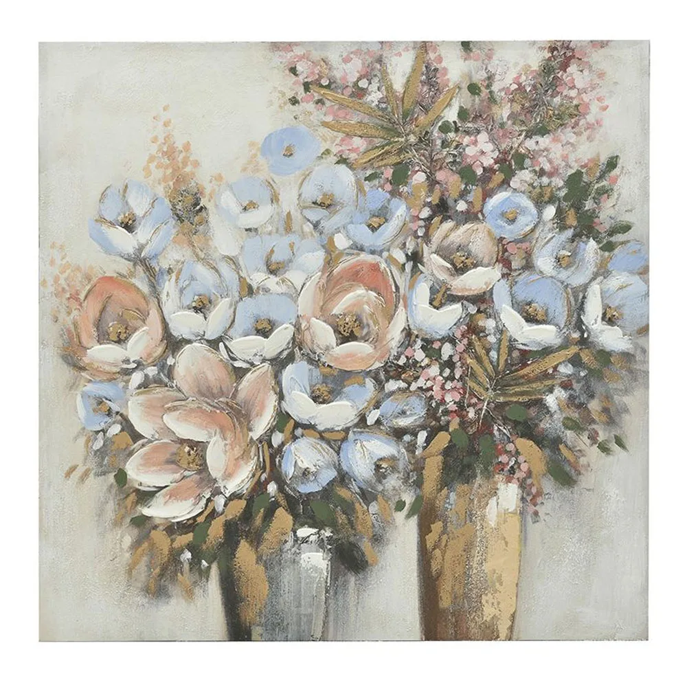 ΠΙΝΑΚΑΣ ΚΑΜΒΑΣ ΒΑΖΑ – ΛΟΥΛΟΥΔΙΑ 100cm x 3cm x 100cm