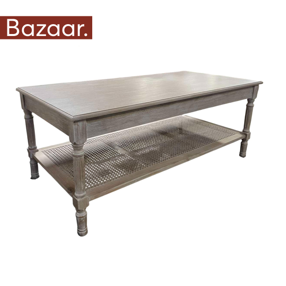 ΤΡΑΠΕΖΑΚΙ ΣΑΛΟΝΙΟΥ ΞΥΛΙΝΟ 718-6018 120cm x 60cm x 48cm
