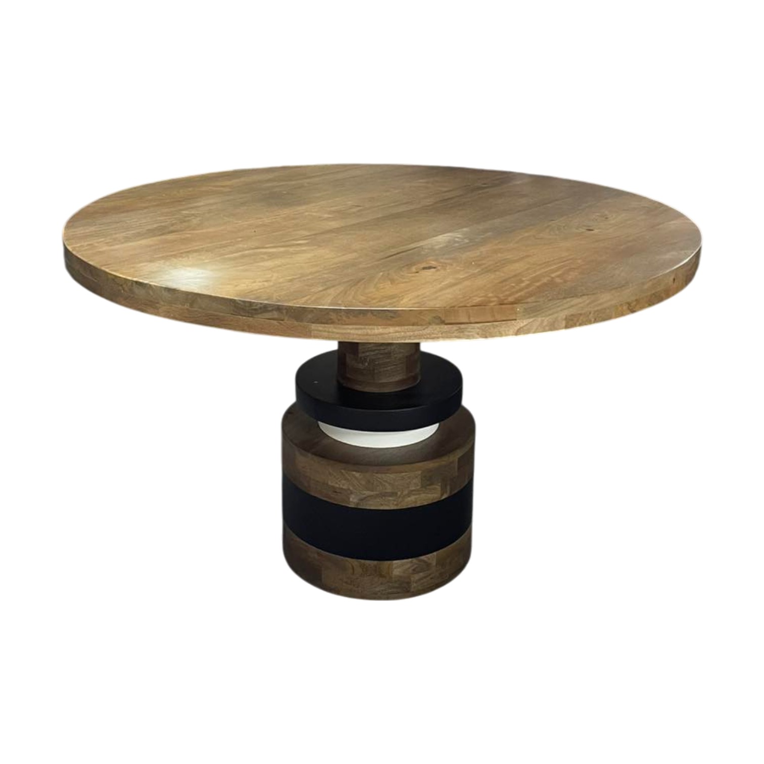 ΤΡΑΠΕΖΙ ΤΡΑΠΕΖΑΡΙΑΣ ΣΤΟΓΓΥΛΟ MANGO Φ120cm x 74cm